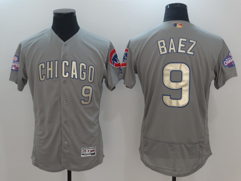 CUBS White 2017 Gold Program Jerseys-091